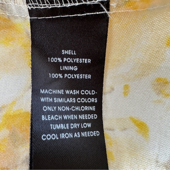 JH fit & flare dress, sleeveless, v-neck, midi length, floral watercolour print - Picture 16 of 16